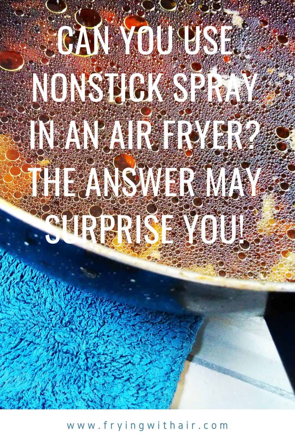 Can You Use Nonstick Spray in an Air Fryer (1)