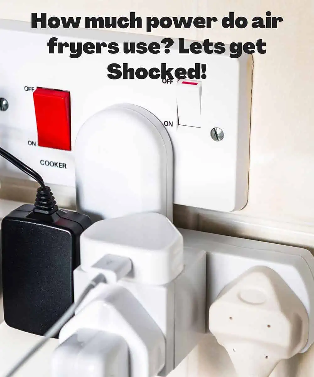 How much power do air fryers use (1)